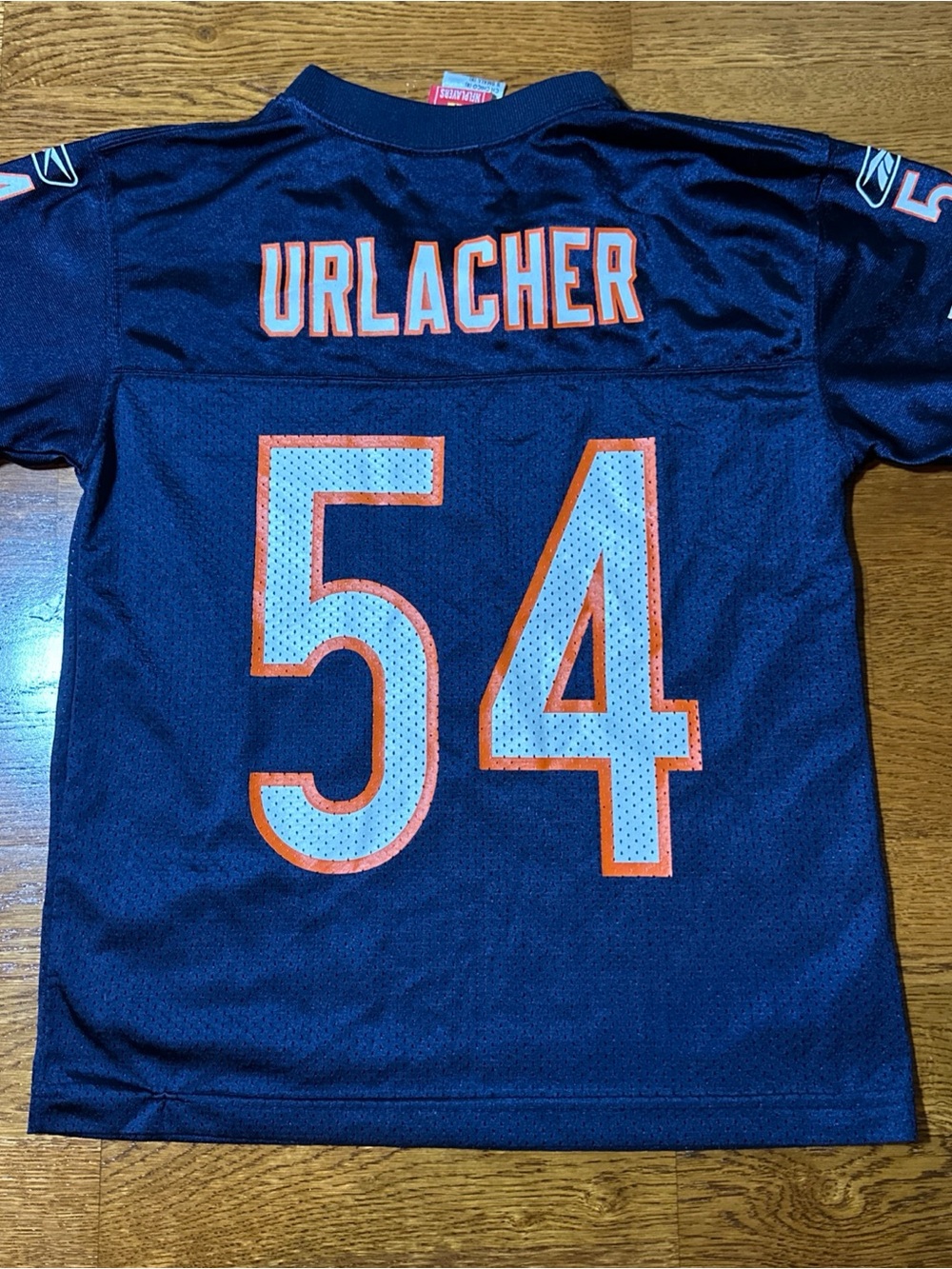 Reebok Brian Urlacher Chicago Bears Football Jersey Youth Small Boys kids 8